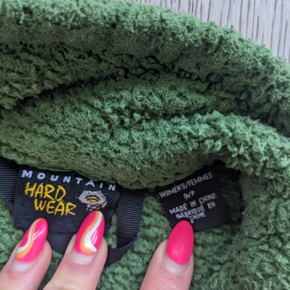 Mountain Hardwear Monkey Woman Fleece Sherpa Sweater zip up - Picture 5 of 13